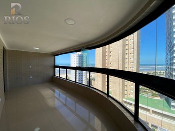 apartment em Rua Primeiro de Janeiro, Mirim - Praia Grande - SP