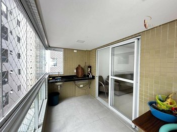 apartment em Rua General Euclides de Figueiredo, Canto do Forte - Praia Grande - SP