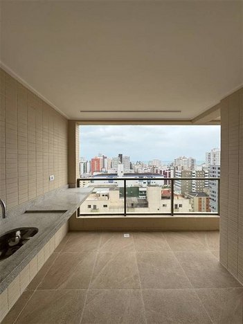 apartment em Rua Mário Tamashiro, Canto do Forte - Praia Grande - SP