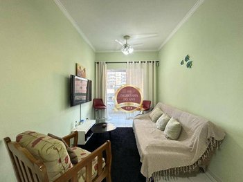 apartment em Rua Líbero Badaró, Ocian - Praia Grande - SP