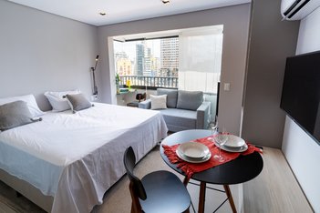 apartment em Rua Cardeal Arcoverde, Pinheiros - São Paulo - SP