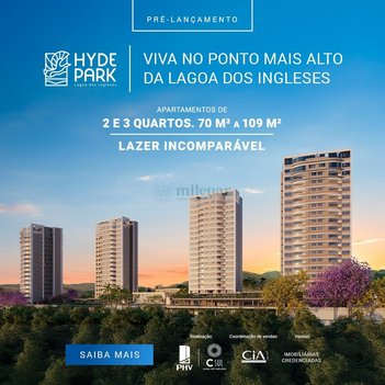 apartment em Avenida Wimbledon, Alphaville - Lagoa dos Ingleses - Nova Lima - MG