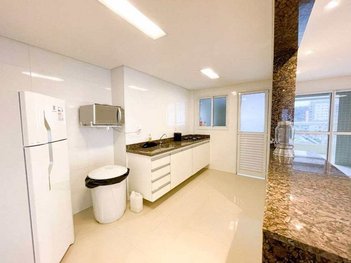 apartment em Avenida Rio Branco, Canto do Forte - Praia Grande - SP