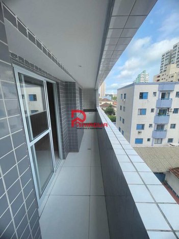 apartment em Rua Rui Barbosa, Canto do Forte - Praia Grande - SP