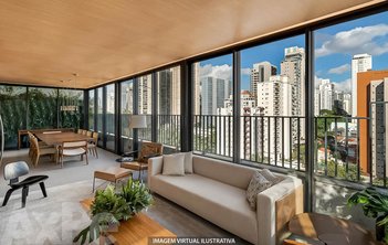 apartment em Rua Michigan, Cidade Monções - São Paulo - SP