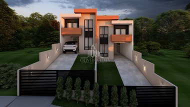 house em Rua Leonida Alice Tha, Jardim Orestes Tha - Quatro Barras - PR