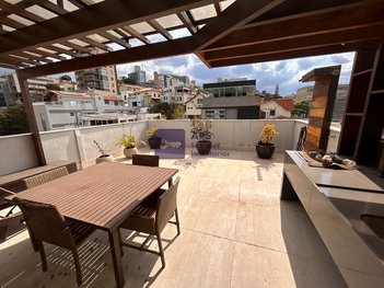 apartment em Rua Tobias Moscoso, Santa Lúcia - Belo Horizonte - MG