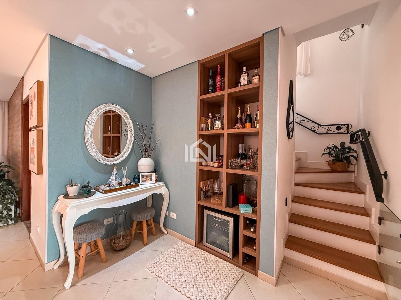 casa a venda no condominio mirante da granja viana - hall de entrada