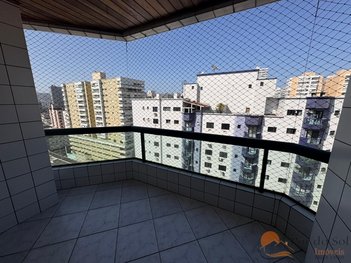 apartment em Avenida Rio Branco, Canto do Forte - Praia Grande - SP