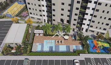 apartment em Rua Victor Curvello de Ávila Santos, Parque Residencial das Camélias - Bauru - SP