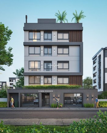 apartment em Rua dos Beija-Flores, Pedra Branca - Palhoça - SC