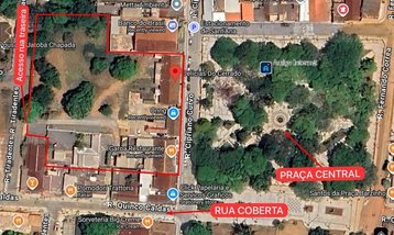 commercial_land_lot em Rua Cipriano Curvo, Centro - Chapada dos Guimarães - MT