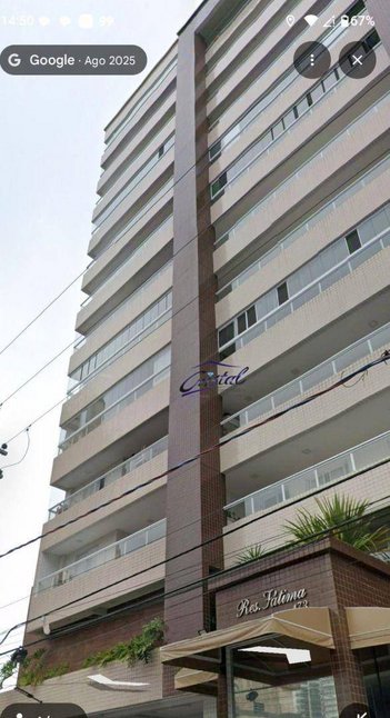 apartment em Rua José de Alencar, Ocian - Praia Grande - SP