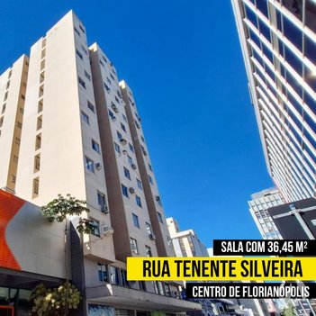 office em Rua Tenente Silveira, Centro - Florianópolis - SC