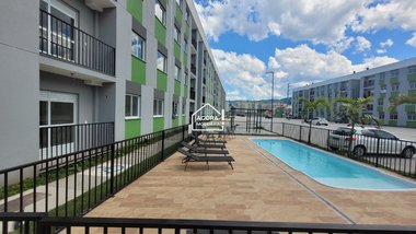 apartment em Rua Arcendino dos Santos, São Sebastião - Palhoça - SC