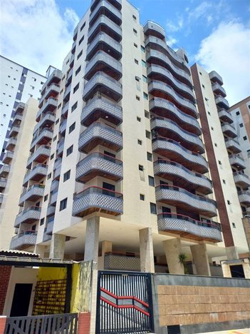 apartment em Rua Tupã, Tupi - Praia Grande - SP