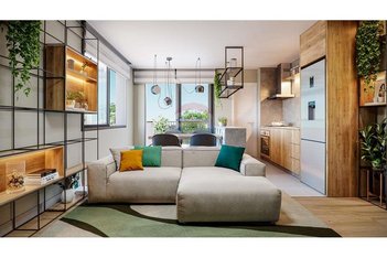 apartment em Rua Ponta Grossa, Portão - Curitiba - PR