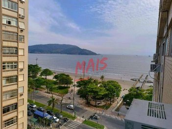 apartment em Avenida Bartholomeu de Gusmão, Boqueirão - Santos - SP
