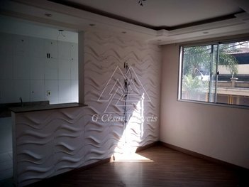 apartment em Rua Coronel João Albuquerque Lins de Barros, Parque São Vicente - Mauá - SP