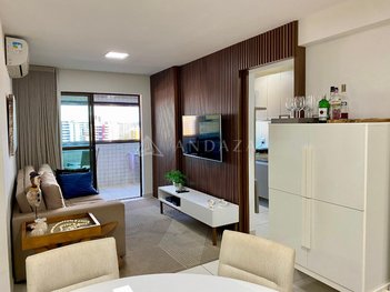 apartment em Rua Vinícius de Moraes, Jatiúca - Maceió - AL