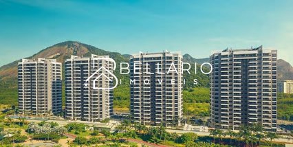 apartment em Avenida Salvador Allende, Barra da Tijuca - Rio de Janeiro - RJ