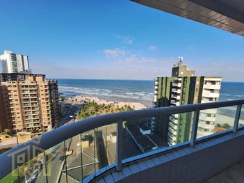 apartment em Rua Doutor Samuel Augusto Leão de Moura, Caiçara - Praia Grande - SP