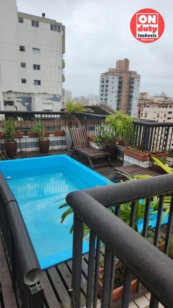 apartment em Rua Professor Torres Homem, Embaré - Santos - SP