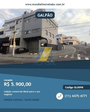 industrial em Avenida das Nações, Parque Capuava - Santo André - SP