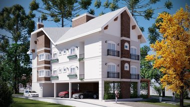 apartment em Estrada Mozé Scur, Ipê Amarelo - Gramado - RS