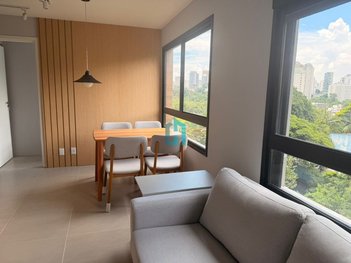 apartment em Alameda Iraé, Indianópolis - São Paulo - SP