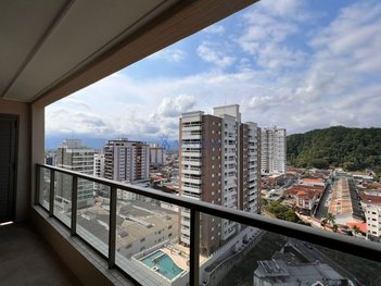 apartment em Rua Rui Barbosa, Canto do Forte - Praia Grande - SP