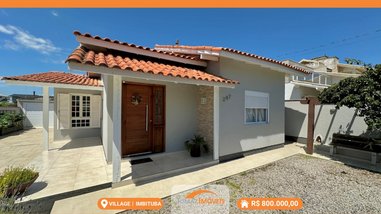 house em Rua Vereador Nilson Inácio Alves, Village - Imbituba - SC