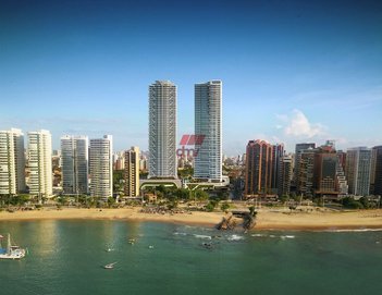 apartment em Rua Arquiteto Emílio Hinko, Mucuripe - Fortaleza - CE