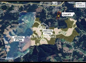 land_lot em Rua Mato Grosso, Ferraria - Campo Largo - PR