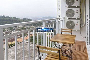 apartment em Rua Maria dos Reis, Morro Nova Cintra - Santos - SP
