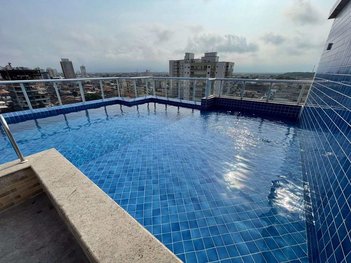 apartment em Rua Doutor Ciro Carneiro, Guilhermina - Praia Grande - SP