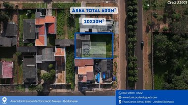 land_lot em Avenida Presidente Tancredo Neves, Jardim Eldorado - Vilhena - RO