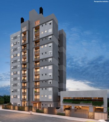 apartment em Rua Doutor Jorge Naamann, Centro - São Leopoldo - RS