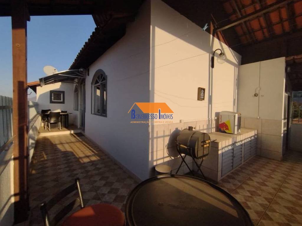 Cobertura com 4 quartos — Caiçaras, Belo Horizonte