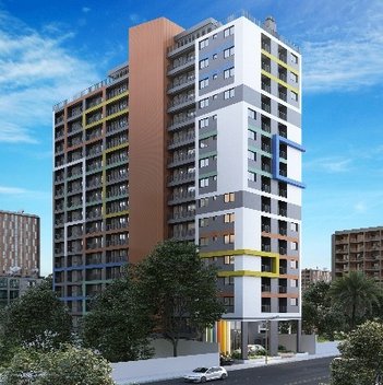 apartment em Rua José Loureiro, Centro - Curitiba - PR