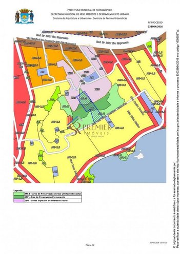 land_lot em Rua Coronel Ivan Dentice Linhares, Coqueiros - Florianópolis - SC
