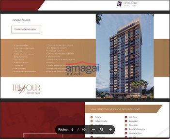 apartment em Avenida das Letras, Loteamento Villa Branca - Jacareí - SP