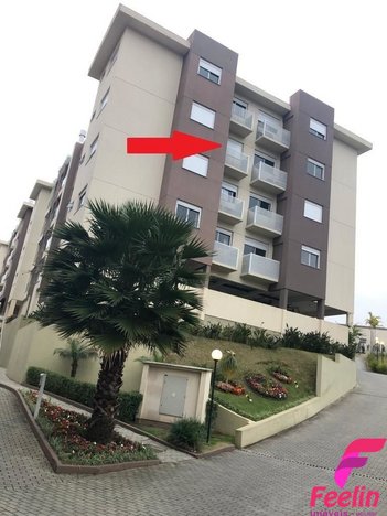 apartment em José Lino Kretzer, Centro - São José - SC