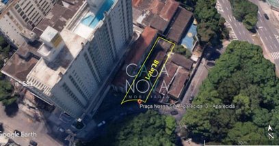land_lot em Praça Nossa Senhora Aparecida, Aparecida - Santos - SP