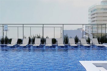 apartment em Rua Doutor Júlio de Mesquita Filho, Aviação - Praia Grande - SP