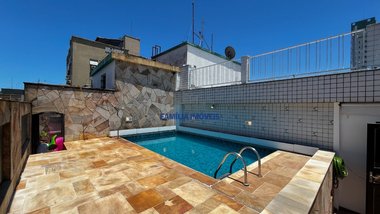 apartment em Rua Doutor Egydio Martins, Ponta da Praia - Santos - SP