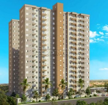 apartment em Avenida Gregório Aversa, Recreio São Judas Tadeu - São Carlos - SP