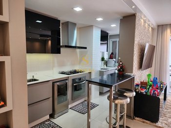 apartment em Rua São Ludgero, Barreiros - São José - SC