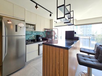 apartment em Avenida Vereador José Diniz, Santo Amaro - São Paulo - SP