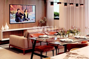 apartment em Rua Deputado Nilson Ribas, Seminário - Curitiba - PR